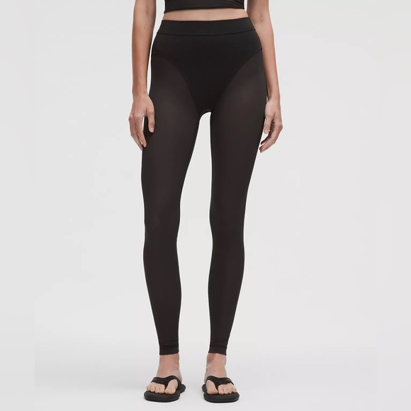 NWT Lululemon Nulu High-Rise Mesh-Leg Tight Leggings 28